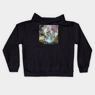 Thermal Wonders of the Elven City Kids Hoodie